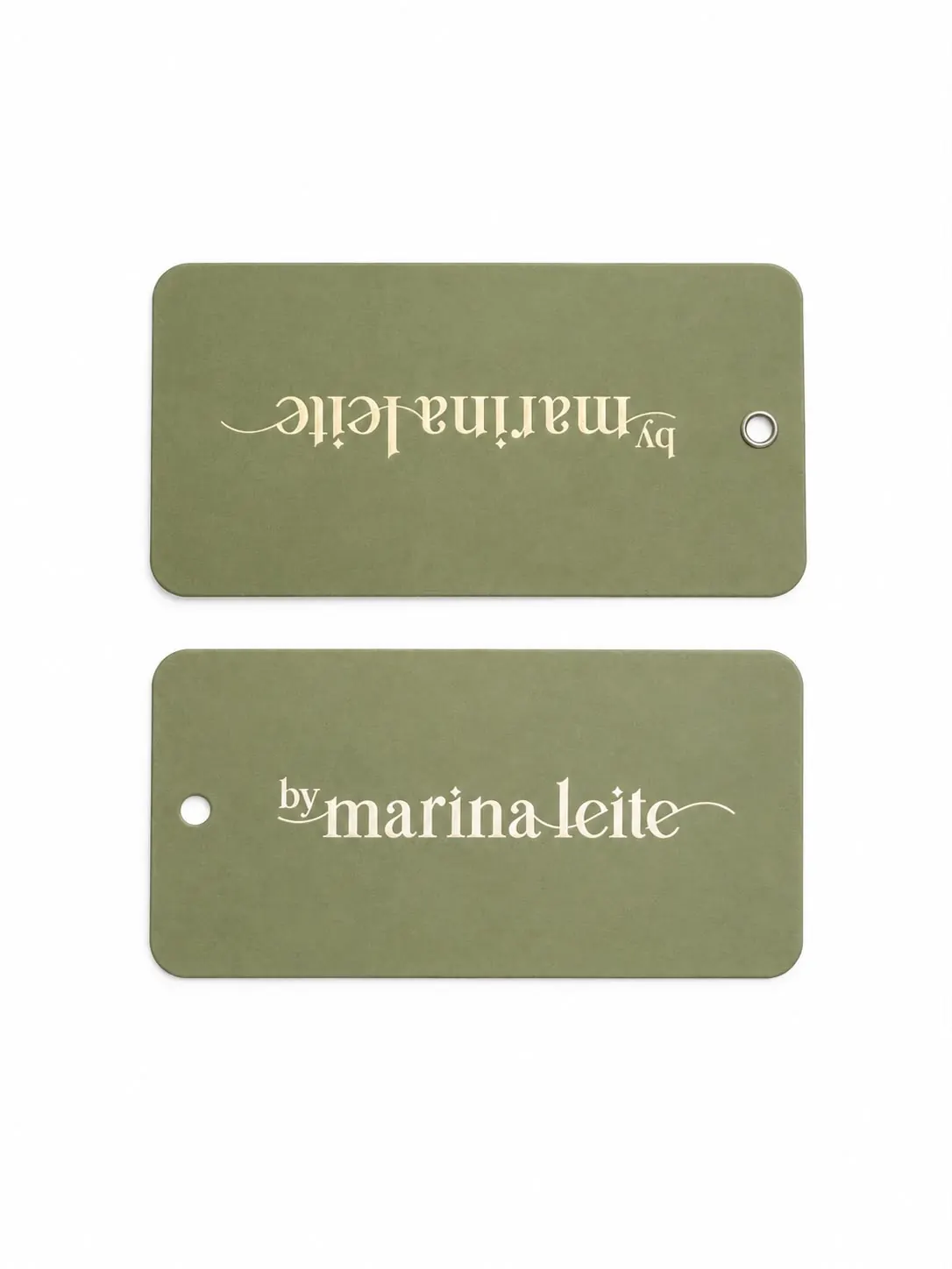 Tags personalizadas by marina leite em verde